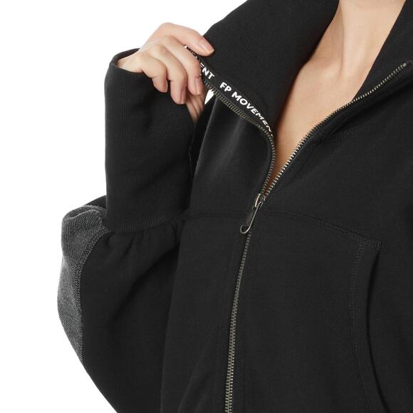 FP Movement High Jump Oversized Zip-Up Jacket | Small | MSRP $98 - Picture 3 of 8